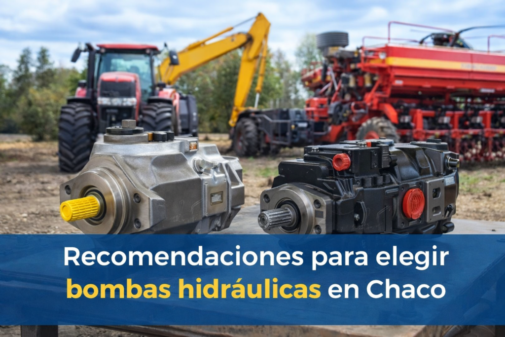 Elegir bombas hidráulicas en Chaco-Oleohidraulica-Ramirez. Garantia de confianza