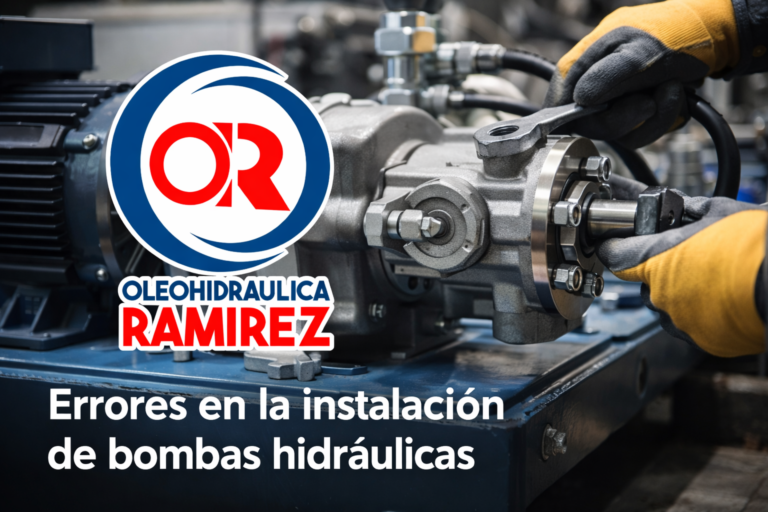 Errores en la instalación de bombas hidráulicas